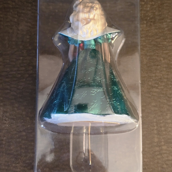 BARBIE Stocking Holder Holiday Green Dress - Hallmark 1996 - Picture 5 of 5